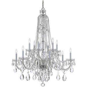 Crystorama 12-Light Traditional Crystal Chandelier NoColor NoSize