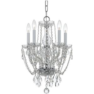 Crystorama 5-Light Traditional Crystal Mini Chandelier NoColor NoSize