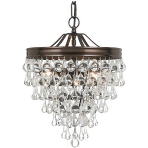 Crystorama 3-Light Calypso Mini Chandelier NoColor NoSize