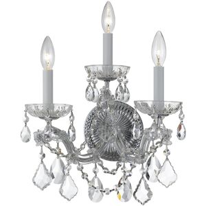 Crystorama 3-Light Maria Theresa Sconce NoColor NoSize