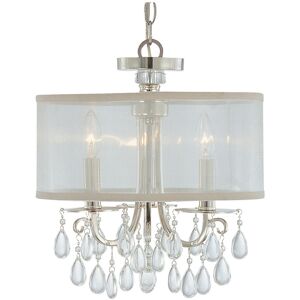 Crystorama 3-Light Hampton Semi Flush Mount NoColor NoSize
