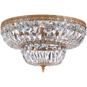 Crystorama 8-Light Flush Mount Swarovski Spectra Crystal NoColor NoSize