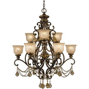 Crystorama 9-Light Norwalk Chandelier Hand Cut Crystal NoColor NoSize