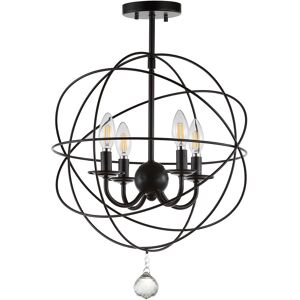 JONATHAN Y Designs Alma 12in LED Flush Mount NoColor NoSize