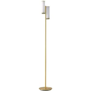 BRIGHTECH Gemini Brass LED Floor Lamp Brass NoSize