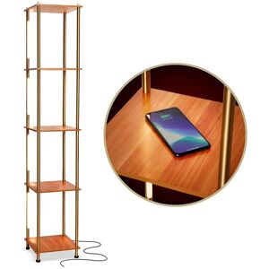 BRIGHTECH Aria Brass LED Floor Lamp Brass NoSize