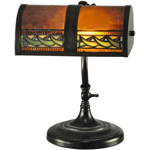 Dale Tiffany Egyptian Mica and Desk Lamp Amber NoSize