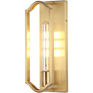 JONATHAN Y Chloe 4In 1-Light Modern Bohemian Iron LED Sconce Gold NoSize
