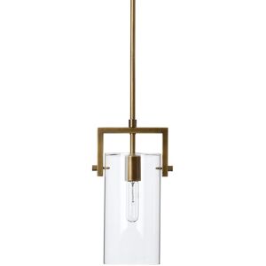 Jamie Young Co. Cambrai Brass & Glass Pendant, Small Metallic NoSize