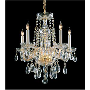 Crystorama 5-Light Traditional Crystal Mini Chandelier NoColor NoSize