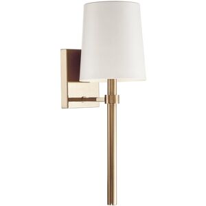 Crystorama Bromley 1-Light Antique Gold Wall Mount Gold NoSize