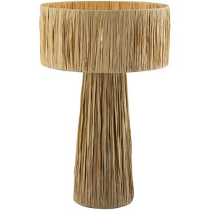 TOV Furniture Shelby Raffia Table Lamp Beige NoSize