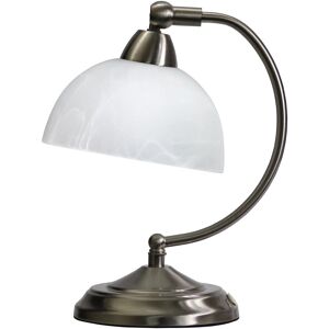 Lalia Home Mini Modern Bankers Desk Lamp With Touch Dimmer Control Base Brown NoSize