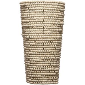 Jamie Young Co. Seawall Beaded Cone Sconce Grey NoSize