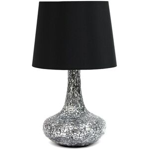 Lalia Home 14.17in Patchwork Crystal Glass Table Lamp NoColor ns