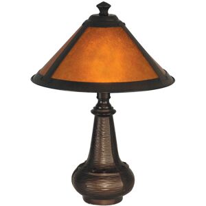 Dale Tiffany Hunter Mica Accent Table Lamp Amber NoSize