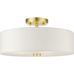 Livex Lighting 3-Light Semi Flush NoColor NoSize