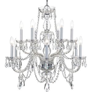 Crystorama 12-Light Traditional Crystal Chandelier NoColor NoSize