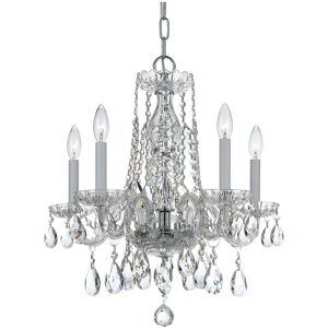 Crystorama 5-Light Traditional Crystal Mini Chandelier NoColor NoSize