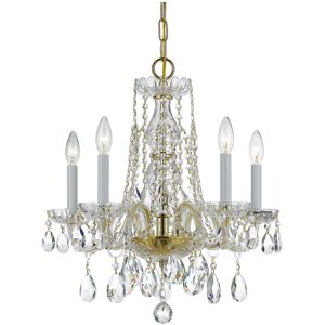 Crystorama 5-Light Traditional Crystal Mini Chandelier NoColor NoSize