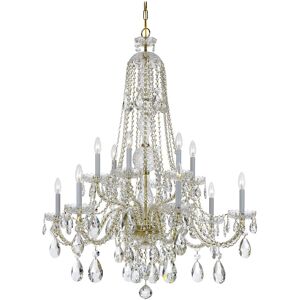 Crystorama 12-Light Traditional Crystal Chandelier NoColor NoSize