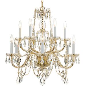 Crystorama 12-Light Traditional Crystal Chandelier NoColor NoSize