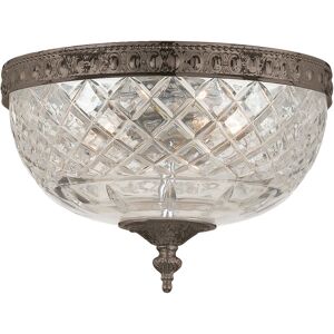 Crystorama 2-Light Flush Mount NoColor NoSize