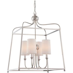 Crystorama 4-Light Sylvan Chandelier NoColor NoSize