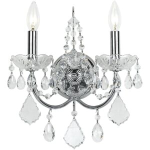 Crystorama 2-Light Imperial Sconce NoColor NoSize