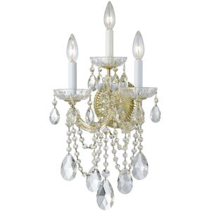Crystorama 3-Light Maria Theresa Sconce NoColor NoSize
