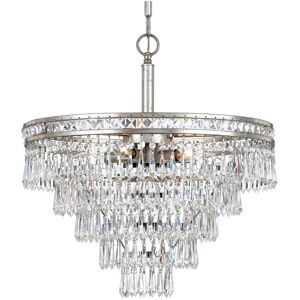 Crystorama 6-Light Mercer Chandelier Hand Cut Crystal NoColor NoSize