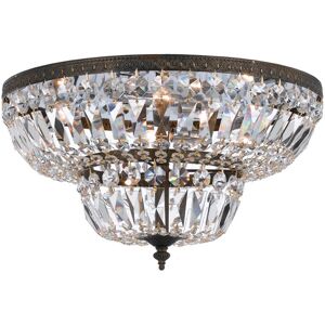Crystorama 4-Light Flush Mount Swarovski Spectra Crystal NoColor NoSize