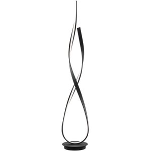 Finesse Decor Finesse Decor Matte Black Vienna LED 55in Tall Floor Lamp Black NoSize