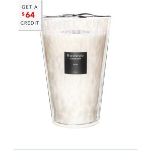 Baobab Collection Max35 Pearls White Candle with $64 Credit NoColor NoSize