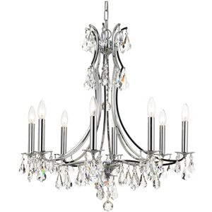 Crystorama 8-Light Cedar Chandelier Swarovski Strass Crystal NoColor NoSize