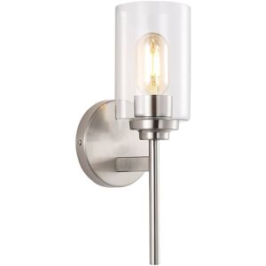 JONATHAN Y Juno 13in 1-Light Cylinder LED Sconce Metallic NoSize