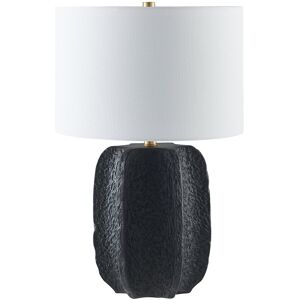 Abraham + Ivy Turbida 24in Tall Table Lamp with Fabric Shade NoColor NoSize