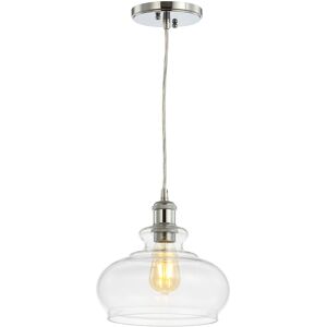 JONATHAN Y Wyatt 9.5in Pharmacy Metal Glass LED Pendant NoColor NoSize