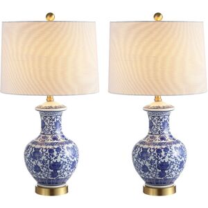 JONATHAN Y Jennifer 25.25in Ceramic Metal LED Table Lamp NoColor NoSize