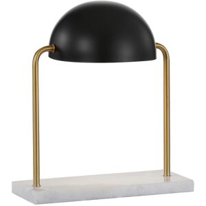 JONATHAN Y Porter 13.5in Art Deco Dome Lamp with Marble Base NoColor NoSize