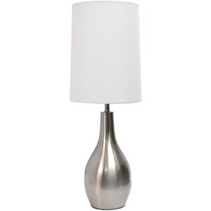 Lalia Home 1-Light Tear Drop Table Lamp Brown NoSize