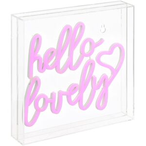 JONATHAN Y Hello Lovely Contemporary Glam Acrylic Neon Lighting NoColor NoSize