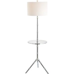 JONATHAN Y Designs Hall 62in Metal LED End Table Floor Lamp NoColor NoSize