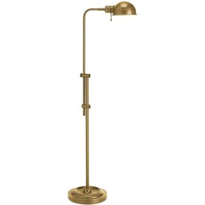 Dainolite Fedora 1-Light Adjustable Pharmacy Floor Lamp NoColor NoSize
