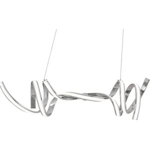 Finesse Decor Munich LED Horizontal Chandelier Silver NoSize