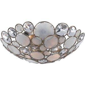 Crystorama 2-Light Palla Semi-Flush Mount Multicolor NoSize