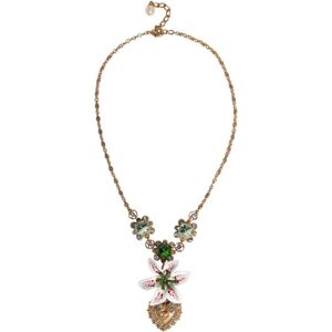 Dolce & Gabbana Lily Crystal Sacred Heart Pendant NoColor NoSize