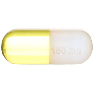Jonathan Adler Small Acrylic Pill Yellow NoSize