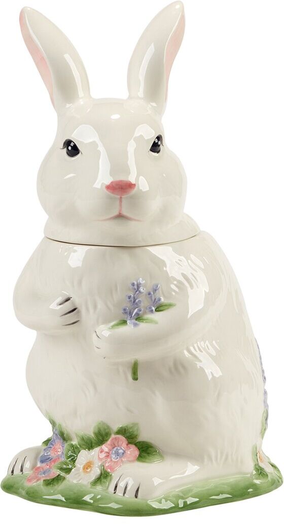 Certified International Easter Morning 3D Bunny Cookie Jar NoColor NoSize