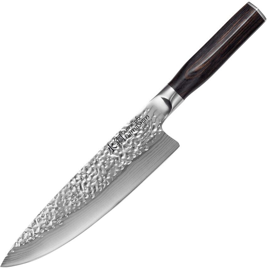 Cuisine::pro Damashiro 8in Emperor Chefs Knife Silver NoSize